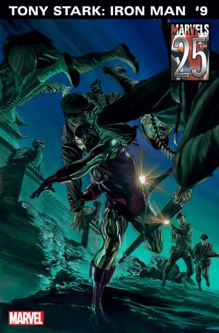 Tony Stark: Iron Man #9 (Alex Ross Marvels 25th Anniversary Cover)