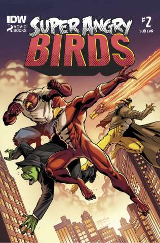 Angry Birds: Super Angry Birds #2 (Subscription Cover)