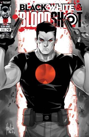 Black, White & Bloodshot #2 (Andolfo Cover)