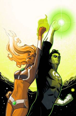 Starfire #4 (Green Lantern 75th Anniversary Cover)