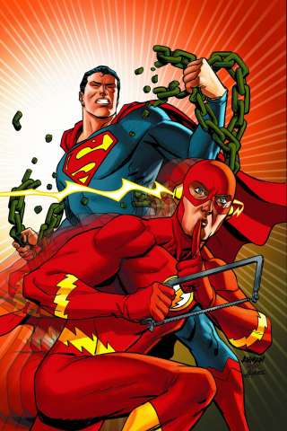 Action Comics #38 (Flash Cover)