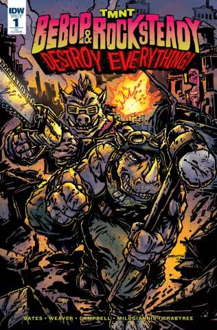 Teenage Mutant Ninja Turtles: Bebop & Rocksteady Destroy Everything #1 (25 Copy Cover)