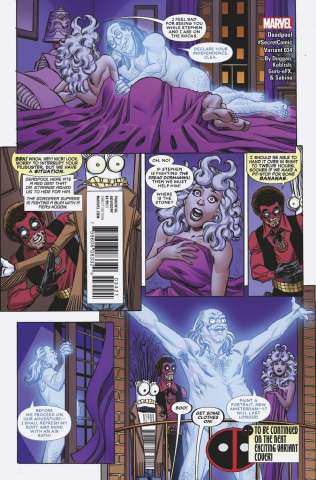 Deadpool #34 (Koblish Secret Comics Cover)