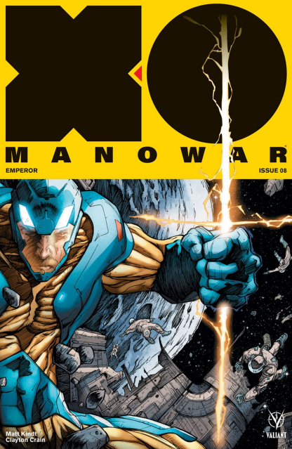 X-O Manowar #8 (Pollina Cover)
