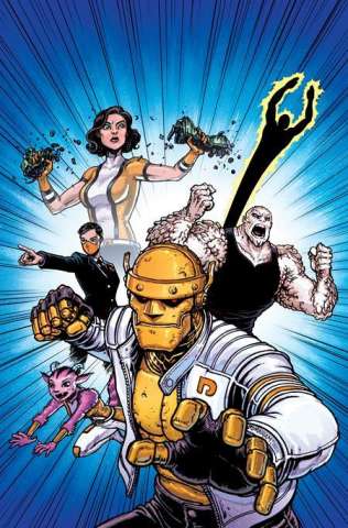 The Unstoppable Doom Patrol #1 (Chris Burnham Cover)