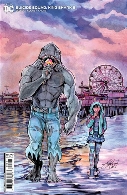 Suicide Squad: King Shark #5 (Siya Oum Card Stock Cover)