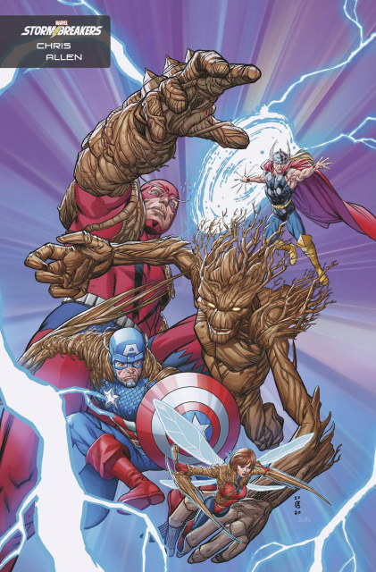 Avengers: War Across Time #4 (Allen Stormbreakers Cover)