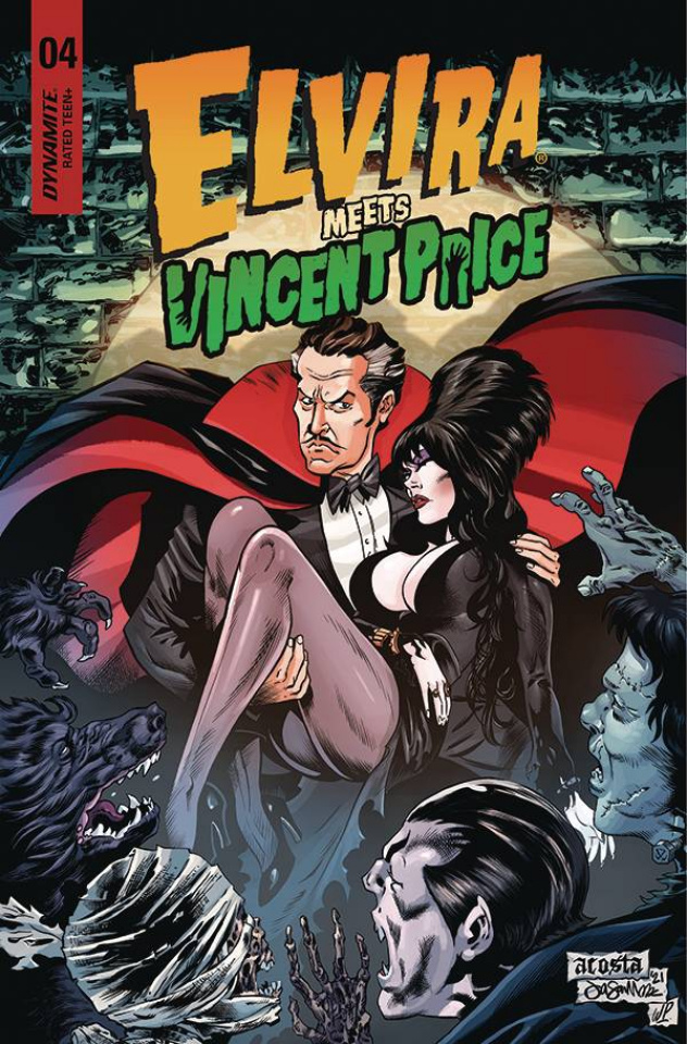 Elvira Meets Vincent Price #4 (Acosta Cover)
