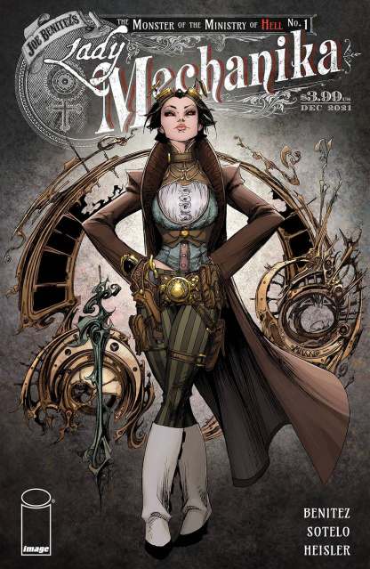 Lady Mechanika: The Monster of the Ministry of Hell #1 (Benitez Cover)