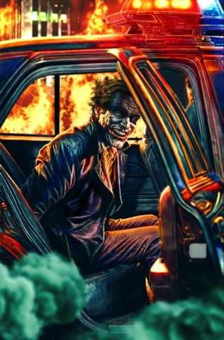 The Joker: The Man Who Stopped Laughing #7 (Lee Bermejo Cover)