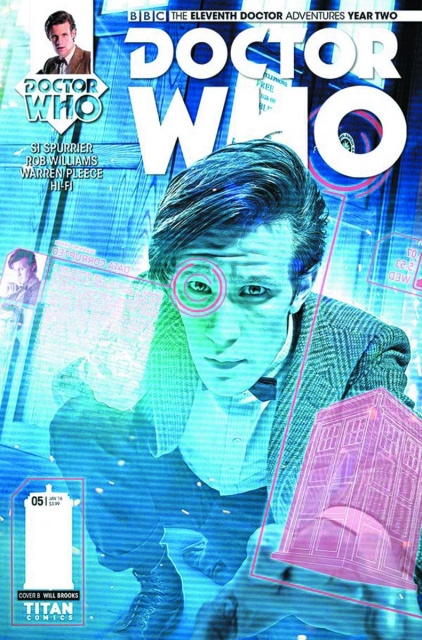 Doctor Who: New Adventures with the Eleventh Doctor, Year Two #5 (Brooks Subscription Photo Cover)