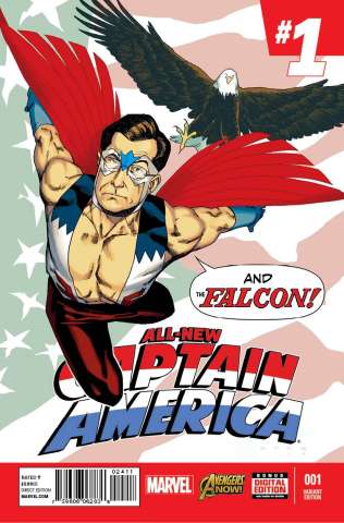 All-New Captain America #1 (Anka Cover)
