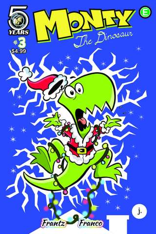 Monty the Dinosaur #3 (Cosley Cover)