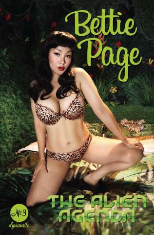 Bettie Page: The Alien Agenda #3 (Cosplay Cover)