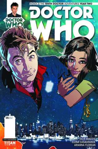 Doctor Who: New Adventures with the Tenth Doctor, Year Two #5 (Casagrande Cover)