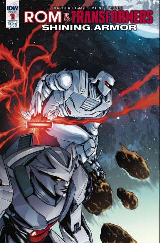 ROM vs. The Transformers: Shining Armor #1 (Villanelli Cover)