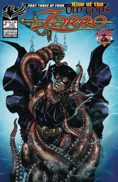 Zorro: Rise of the Old Gods #3 (Calzada Cover)