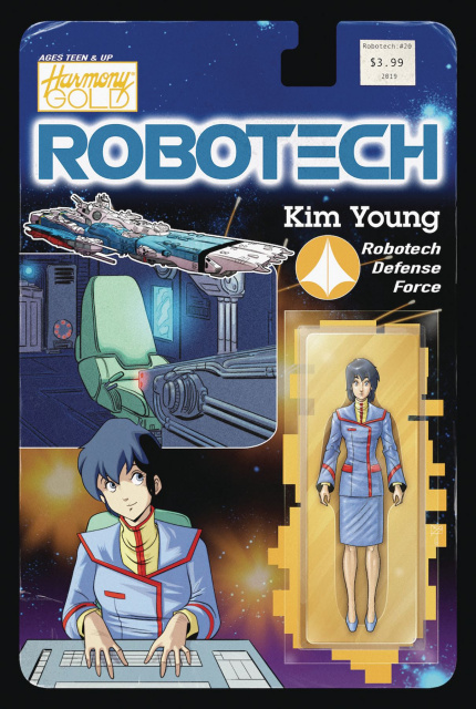 Robotech #20 (Action Figure Cover)