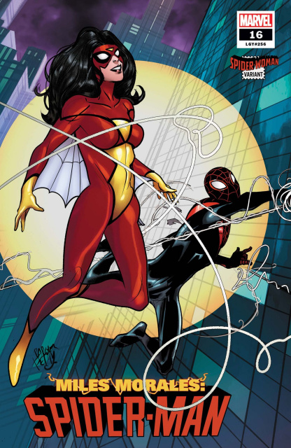Miles Morales: Spider-Man #16 (Ferry Spider-Woman Cover)