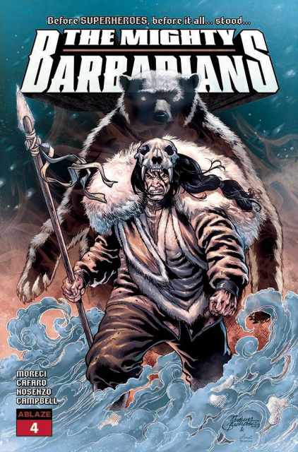 The Mighty Barbarians #4 (Rodney Buchemi Cover)