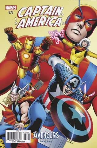 Captain America #697 (Cassaday Avengers Cover)
