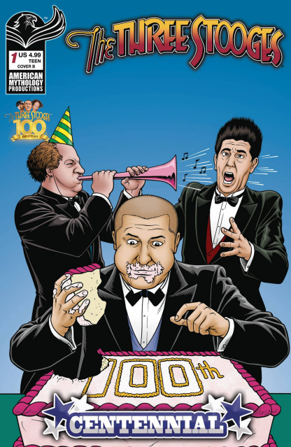 The Three Stooges: Centennial #1 (Fraim Cover)