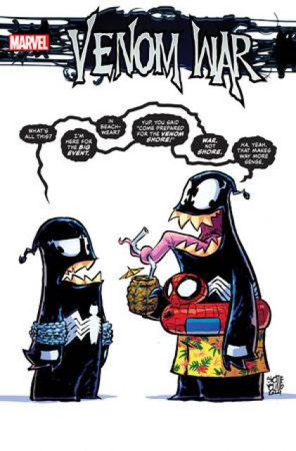 Venom War #1 (Skottie Young Cover)