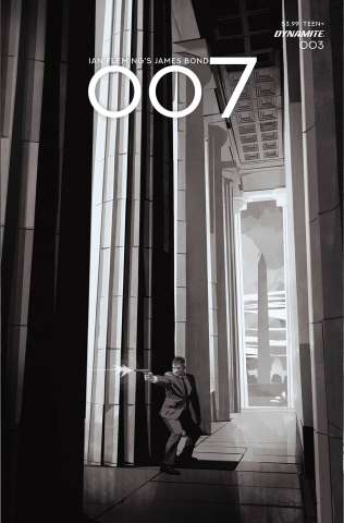 007 #3 (10 Copy Edwards B&W Cover)