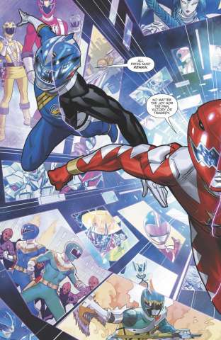 Mighty Morphin Power Rangers #41 (Mora Cover)