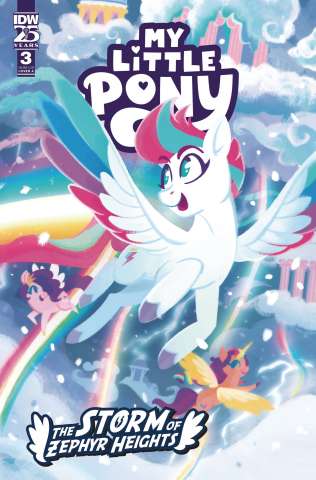 My Little Pony: The Storm of Zephyr Heights #3 (Justasuta Cover)