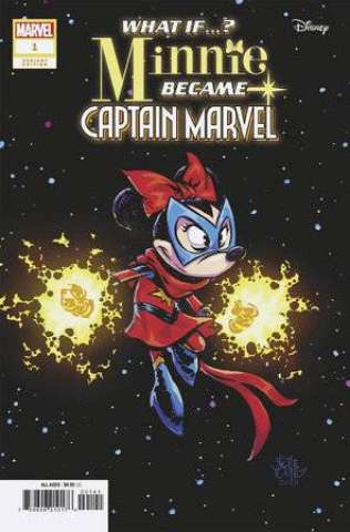 What If...? Minnie Became Captain Marvel #1 (Skottie Young Cover)