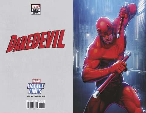 Daredevil #609 (Yoon Lee Marvel Battle Lines Cover)