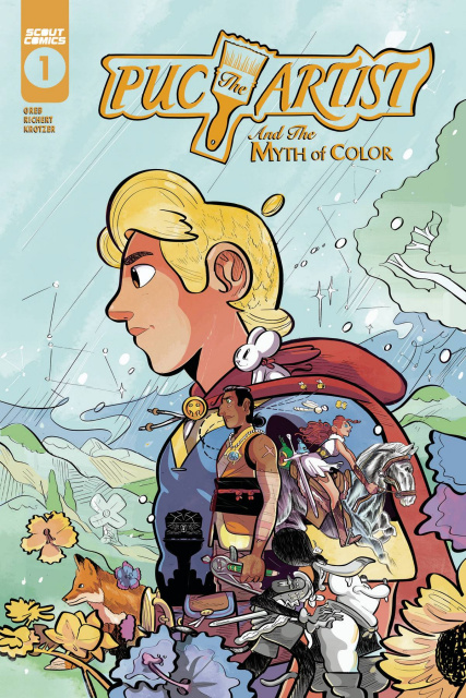 Puc the Artist and the Myth of Color #1 (Richert Cover)