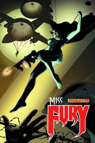 Miss Fury #11 (Calero Cover)