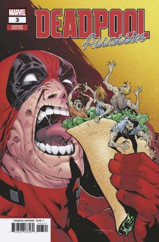 Deadpool: Assassin #3 (Coello Cover)
