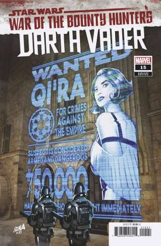 Star Wars: Darth Vader #15 (Wanted Poster Cover)