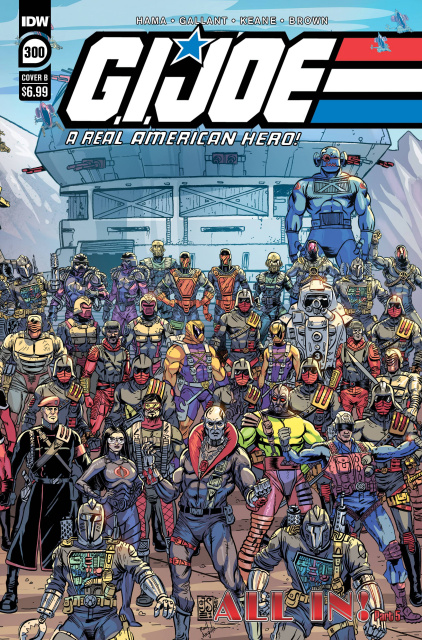 G.I. Joe: A Real American Hero #300 (Sullivan Cover)