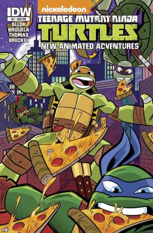 Teenage Mutant Ninja Turtles: New Animated Adventures #21 (Subscription Cover)