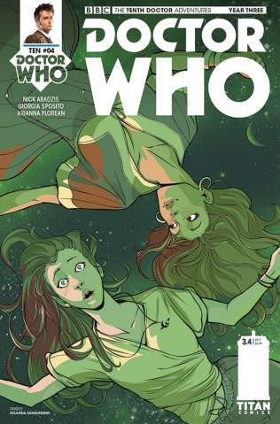 Doctor Who: New Adventures with the Tenth Doctor, Year Three #4 (Zanfardino Cover)