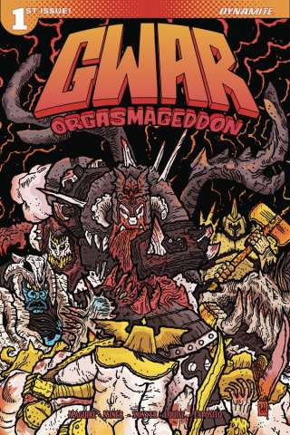 GWAR: Orgasmageddon #1 (Wygman Cover)