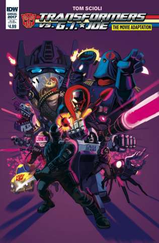 The Transformers vs. G.I. Joe Movie Adaptation (Subscription Cover)