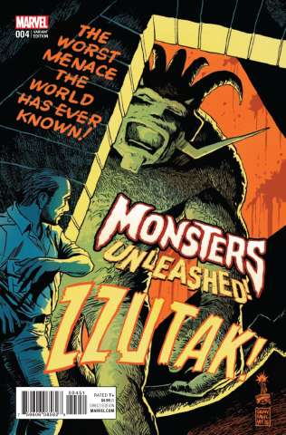 Monsters Unleashed! #4 (Francavilla '50s Movie Poster Cover)