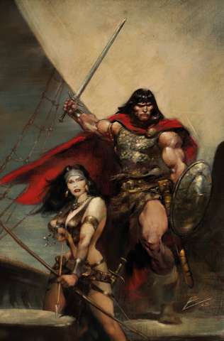 Conan the Barbarian #5 (Torre Virgin Cover)