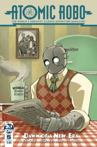 Atomic Robo: Dawn of the New Era #5 (Griffith Cover)