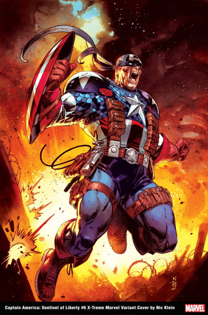 Captain America: Sentinel of Liberty #6 (Klein X-Treme Marvel Cover)