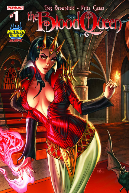 The Blood Queen #1 (Midtown Comics Cover)