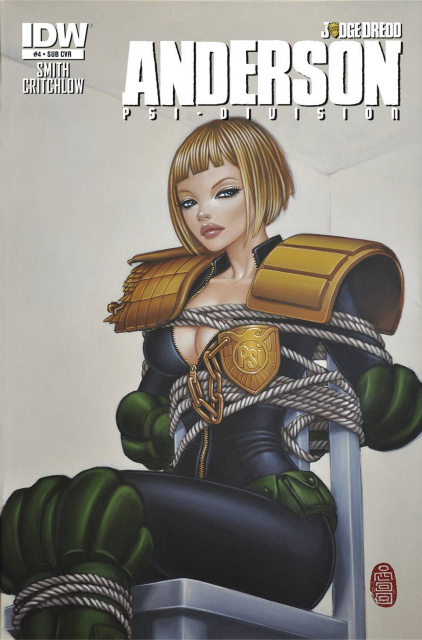 Judge Dredd: Anderson - Psi-Division #4 (Subscription Cover)