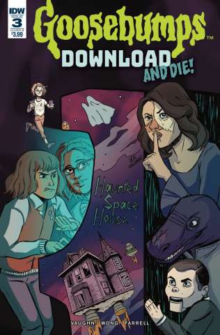 Goosebumps: Download and Die! #3 (Vaughn Cover)