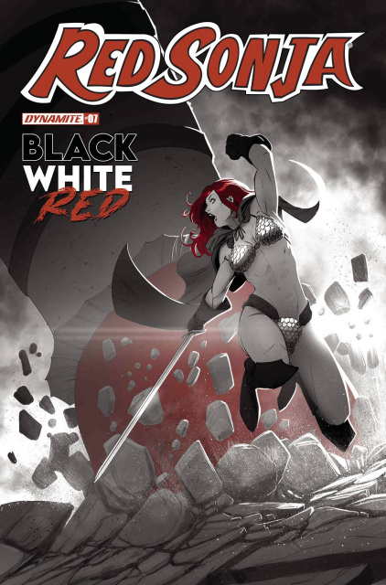 Red Sonja: Black, White, Red #7 (Bob Q Cover)