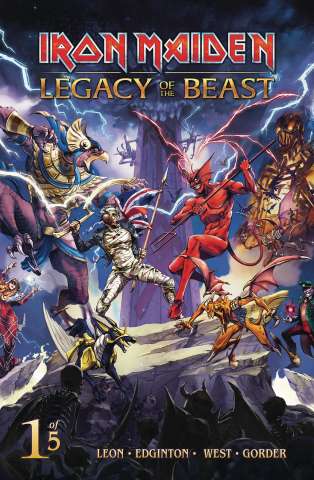 Iron Maiden: Legacy of the Beast #1 (Casas Cover)